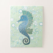 Seahorse Artwork Legpuzzel (Verticaal)