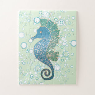 Seahorse Artwork Legpuzzel