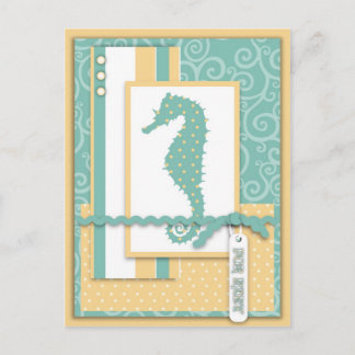 Seahorse Baby Briefkaart
