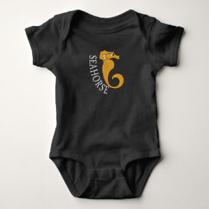Seahorse - Baby Jersey Bodysuit