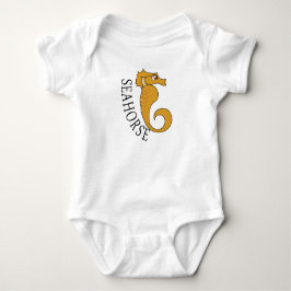 Seahorse - Baby Jersey Bodysuit