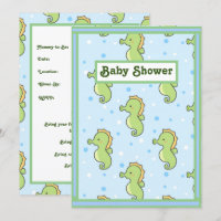 Seahorse Baby shower