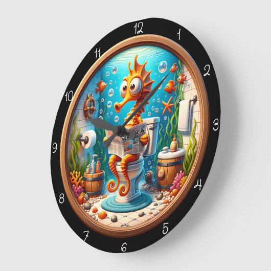 Seahorse Badkamer Reader Klok (Hoek)