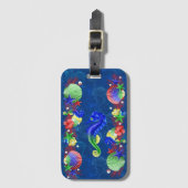 Seahorse Bagagelabel (Voorkant (verticaal))