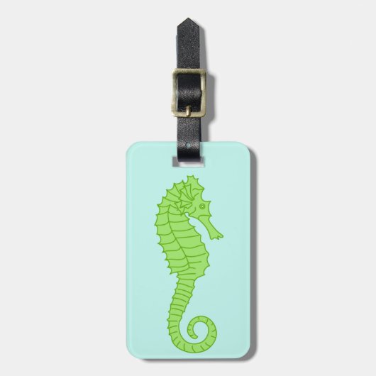 Seahorse Bagagelabel (Voorkant verticaal)