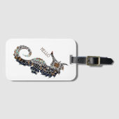 SeaHorse Bagagelabel (Voorkant (horizontaal))