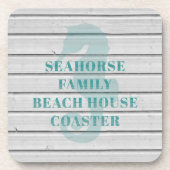 Seahorse Beach House Onderzetters - Set van 6 (Voorkant)