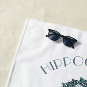 Seahorse Beach Towel Strandlaken (In situ)
