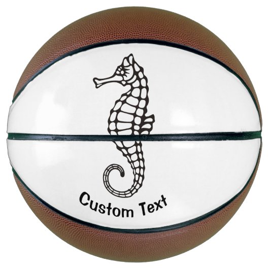 Seahorse Black Basketbal (Voorkant)