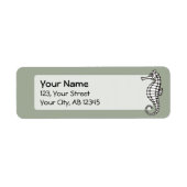 Seahorse Black Etiket (Voorkant)