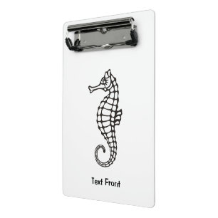 Seahorse Black Mini Klembord