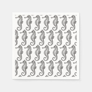 Seahorse Black Servet