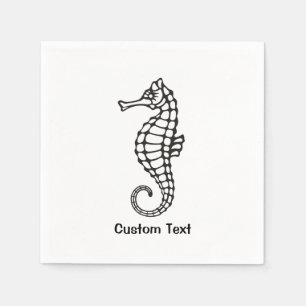 Seahorse Black Servet