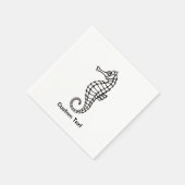 Seahorse Black Servet (Hoek)