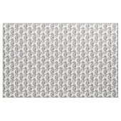 Seahorse Black Stof (Fat Quarter)