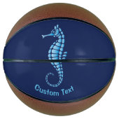 Seahorse Blue Basketbal (Voorkant)