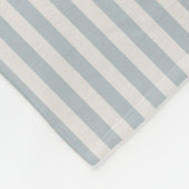 Seahorse Blue Classic Nautical Elegant Fleece Deken (Hoek)