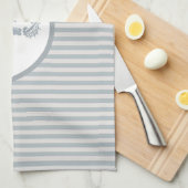 Seahorse Blue Classic Nautical Elegant Theedoek (Quarter Fold)