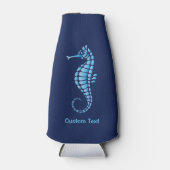 Seahorse Blue Flesjeskoeler (Voorkant)