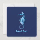 Seahorse Blue Kaart (Voorkant)