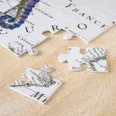 Seahorse Blue Legpuzzel (Zijkant)