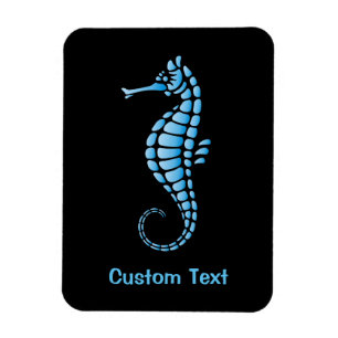 Seahorse Blue Magneet