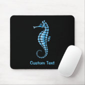 Seahorse Blue Muismat (Met muis)