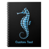 Seahorse Blue Notitieboek (Voorkant)