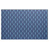 Seahorse Blue Stof (Fat Quarter)