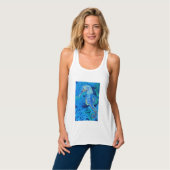 Seahorse Blues Women's Tanktop (Volledige Voorkant)