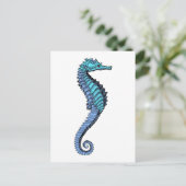 Seahorse Briefkaart (Staand voorkant)