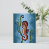 Seahorse Briefkaart (Staand voorkant)
