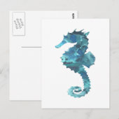 Seahorse Briefkaart (Voorkant / Achterkant)