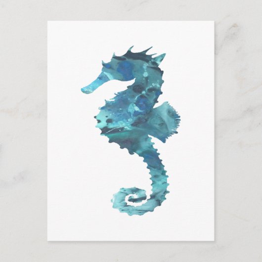 Seahorse Briefkaart (Voorkant)