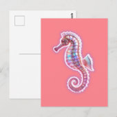 Seahorse Briefkaart (Voorkant / Achterkant)