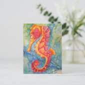 Seahorse Briefkaart (Staand voorkant)