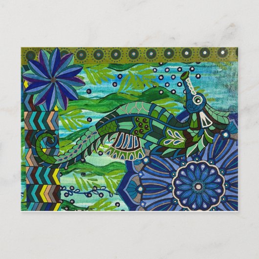 Seahorse Briefkaart (Voorkant)