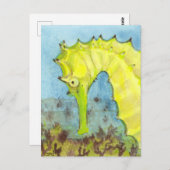 Seahorse Briefkaart (Voorkant / Achterkant)