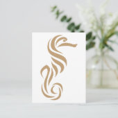 Seahorse Briefkaart (Staand voorkant)