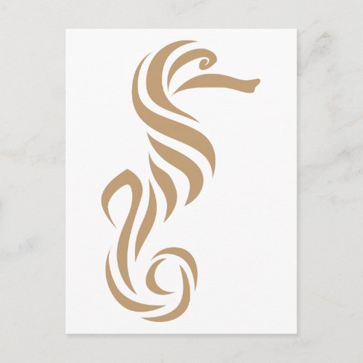 Seahorse Briefkaart (Voorkant)
