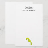 Seahorse Briefpapier (Voorkant / Achterkant)