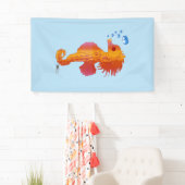 Seahorse Bubble Baby Spandoek (Insitu)