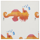 Seahorse Bubble Baby Stof (Swatch)