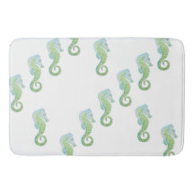 Seahorse Bubble Up Bath Mat