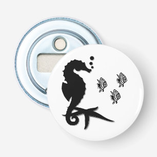 Seahorse Button Flesopener