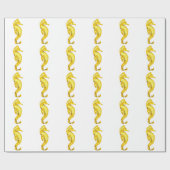 Seahorse Cadeaupapier (Vlak)