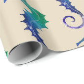 Seahorse Cadeaupapier (Rol Hoek)