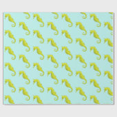 Seahorse Cadeaupapier (Vlak)