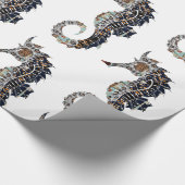 Seahorse Cadeaupapier (Hoek)