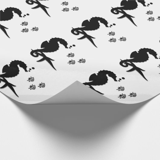 Seahorse Cadeaupapier (Hoek)